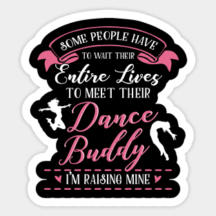 Dancing Mom Daughter Matching Gifts Sticker